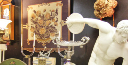 Antiques, Collectibles, Or Vintage Items On Display By Dealer 35 At Warson Woods Antiques Gallery In St. Louis.